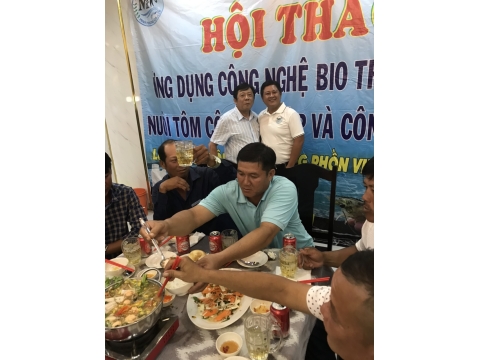 Hội thảo ỨNG DỤNG CÔNG NGHỆ BIO TREE GO VÀO NUÔI TÔM  CÔNG NGHIỆP VÀ CÔNG NGHỆ CAO 