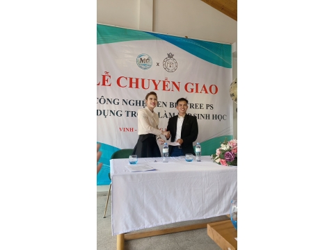 Lễ chuyển giao công nghệ Men BIO TREE  PS ứng dụng trong làm đẹp sinh học
