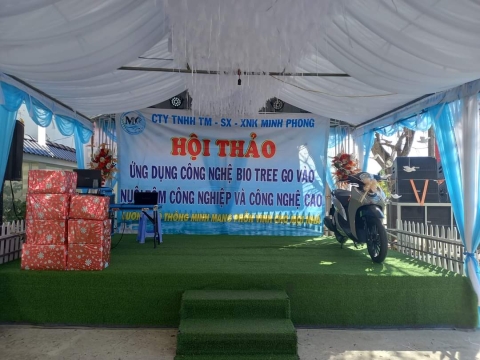 HỘI THẢO ỨNG DỤNG CÔNG NGHỆ BIO TREE GO