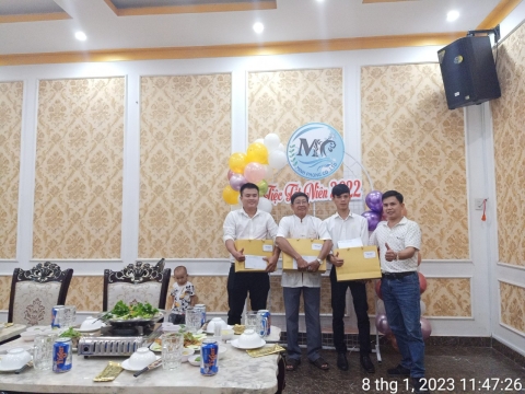 Tiệc Tân Niên 2023 công ty Minh Phong 
