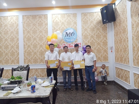 Tiệc Tân Niên 2023 công ty Minh Phong 