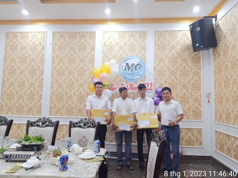 Tiệc Tân Niên 2023 công ty Minh Phong 
