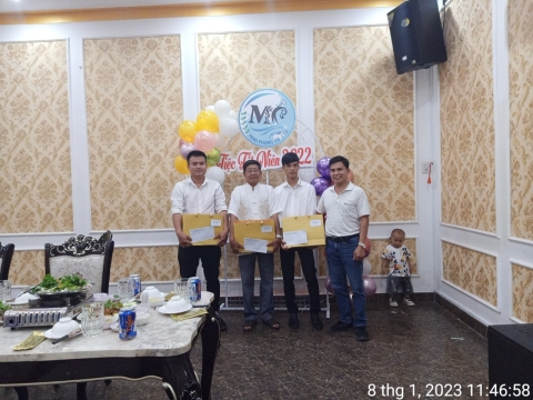 Tiệc Tân Niên 2023 công ty Minh Phong 